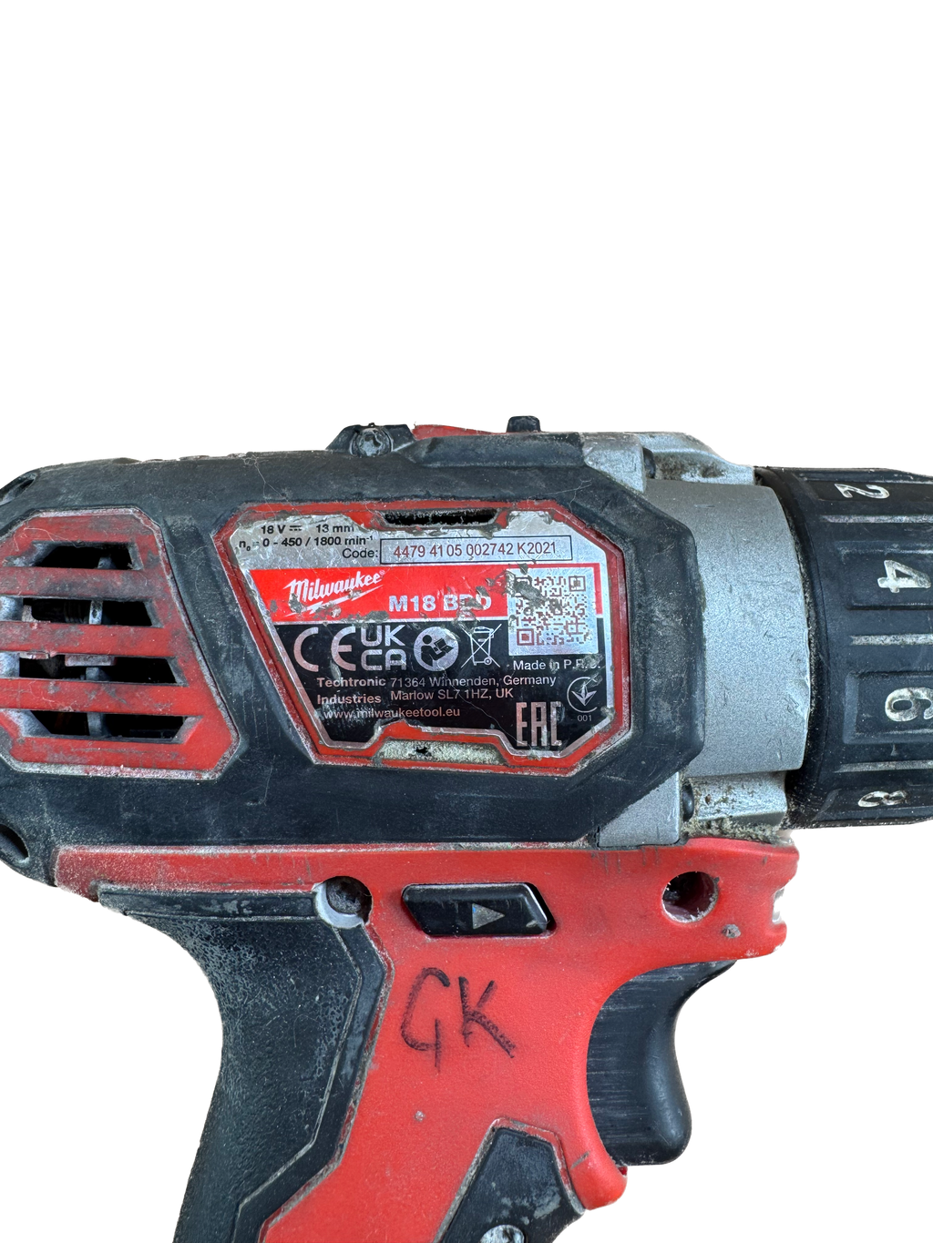 Milwaukee M18 BDD Skruemaskine