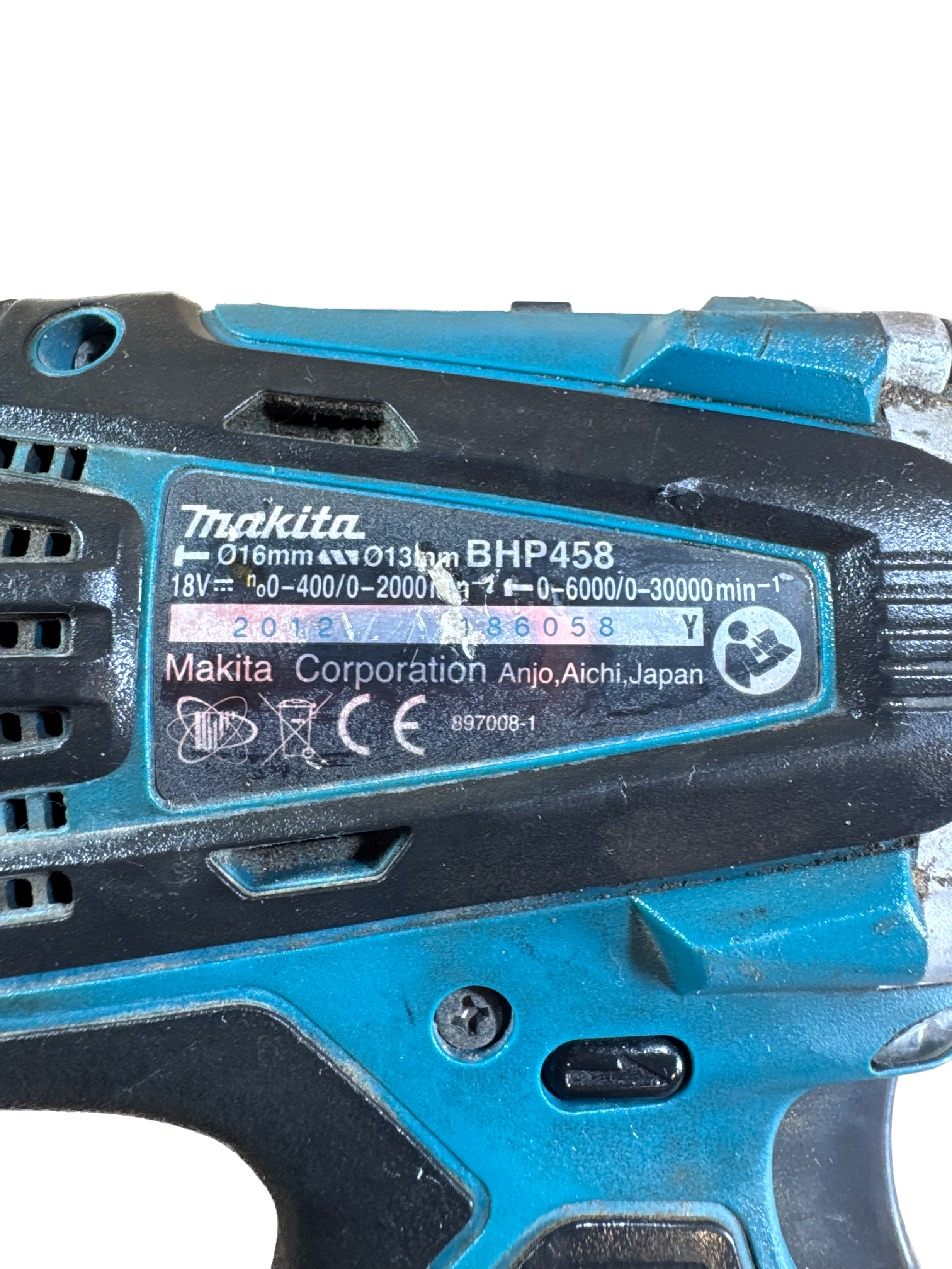 Makita 18V BHP458 Skruemaskine