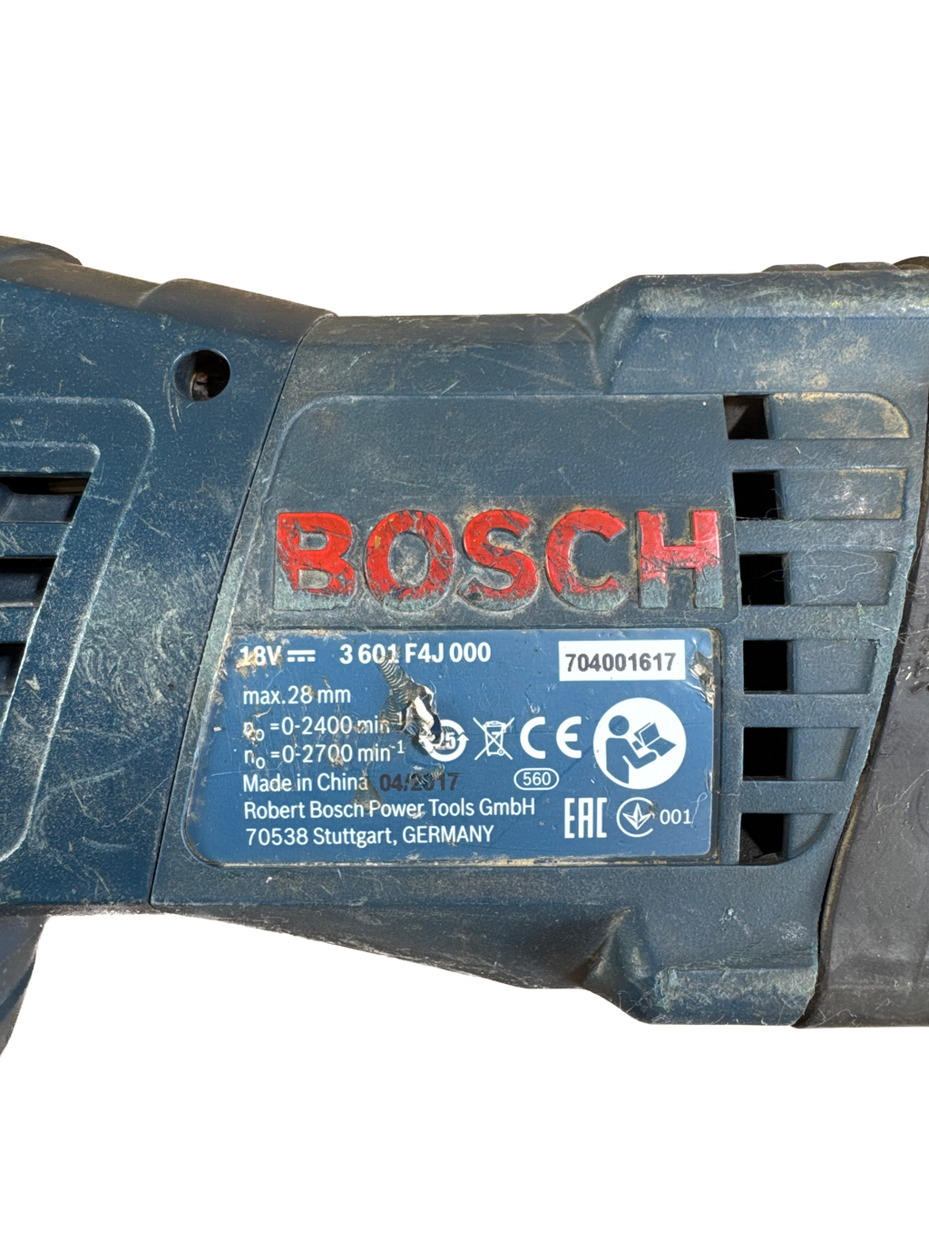 BOSCH 18V Professional Bajonetsav