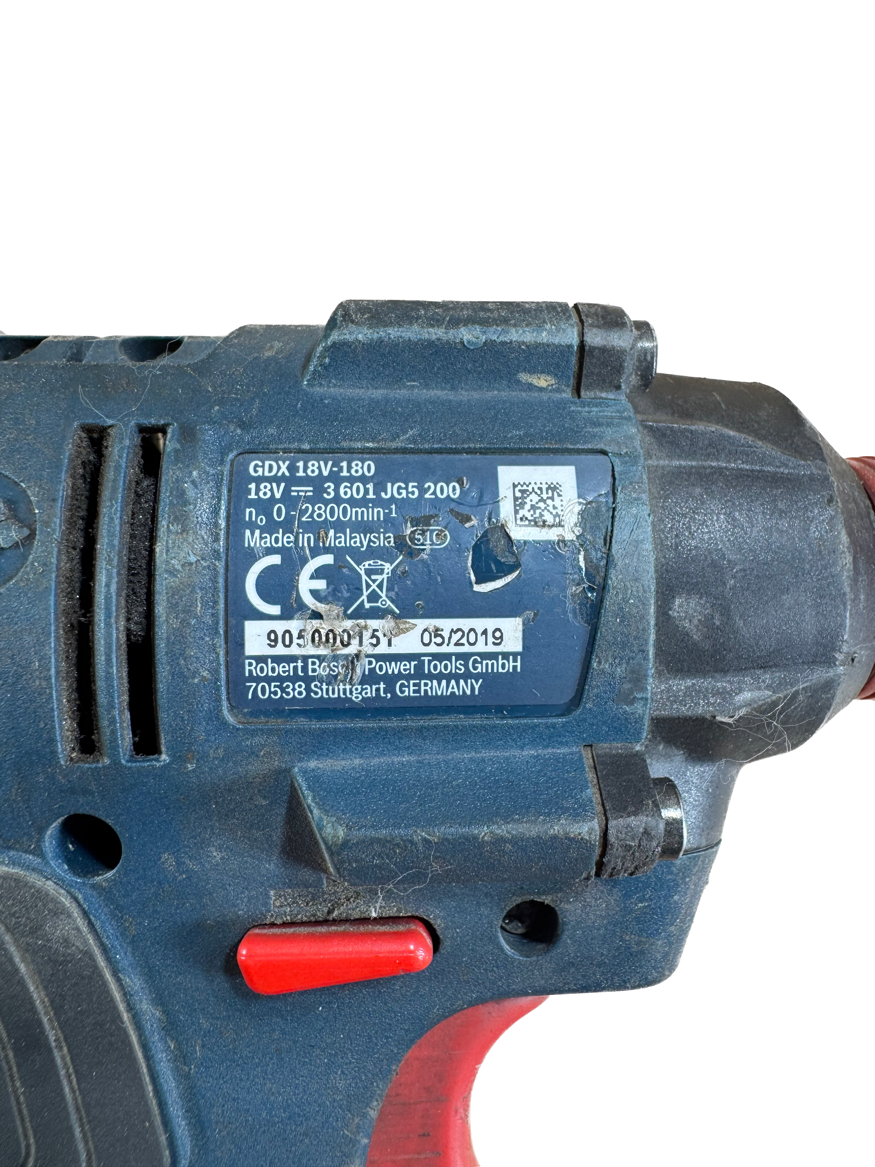 BOSCH 18V GDX Professional Slagnøgle