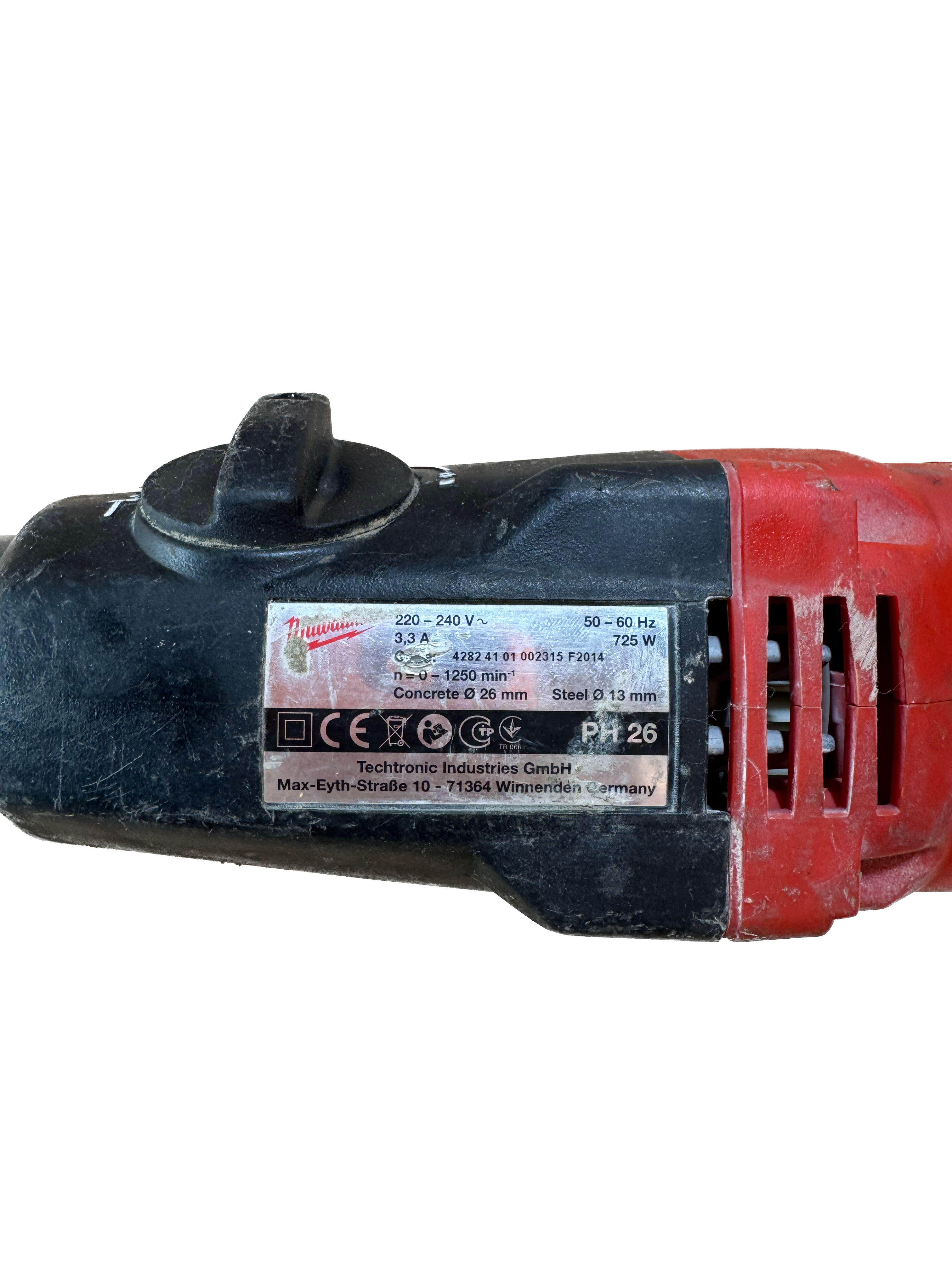 Milwaukee PH26 Borehammer
