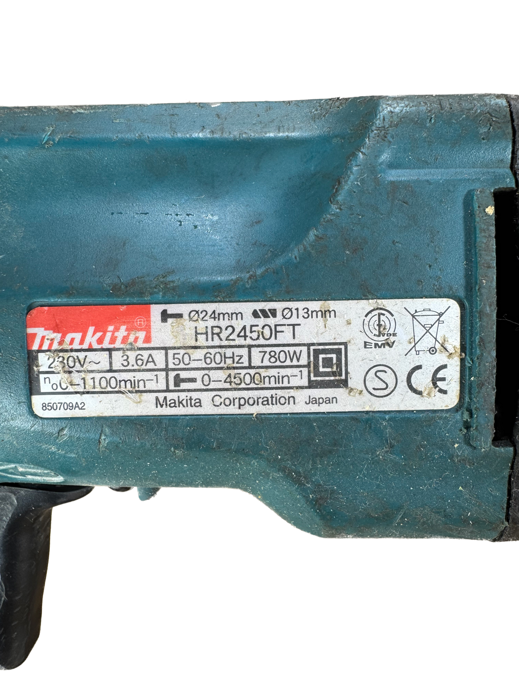 Makita HR2450FT Borehammer