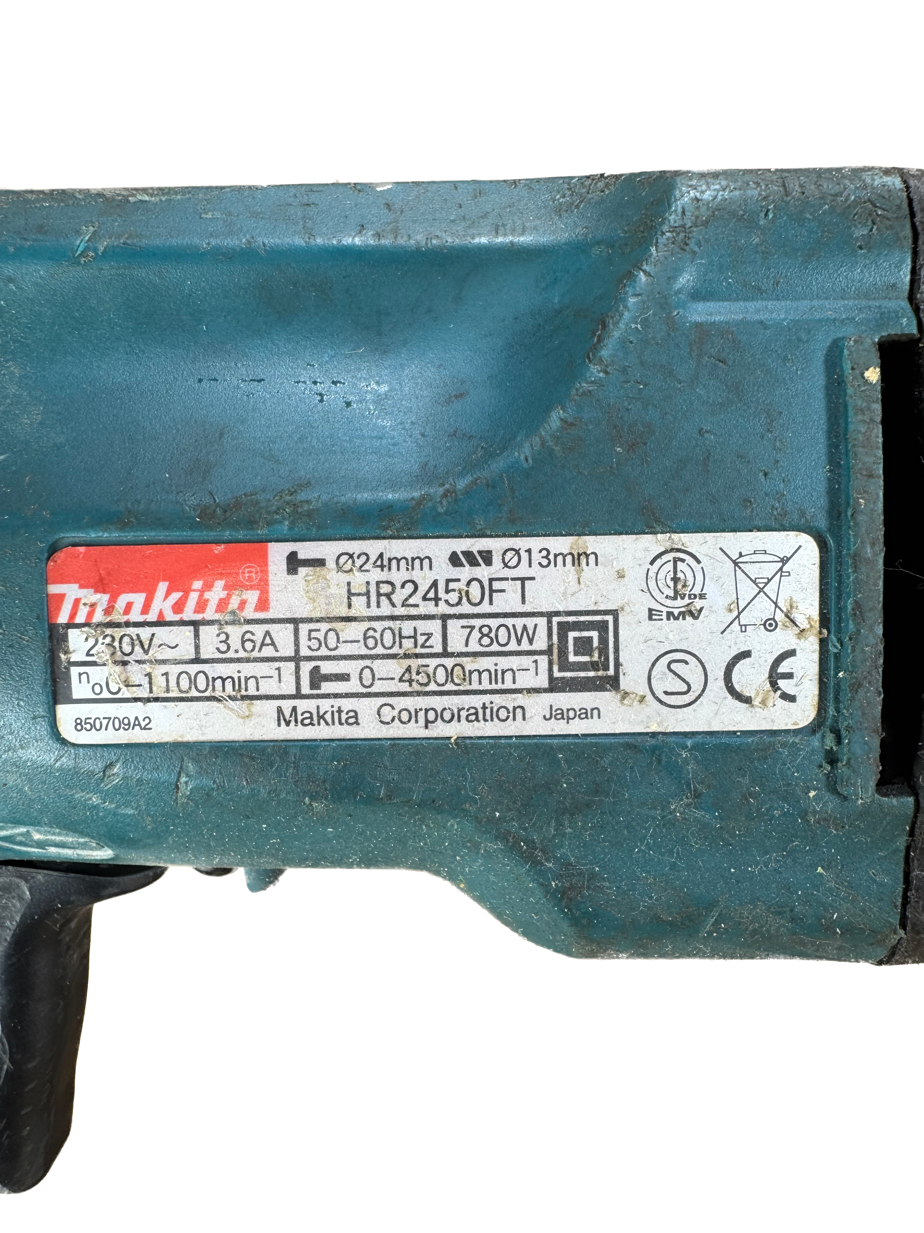 Makita HR2450FT Borehammer