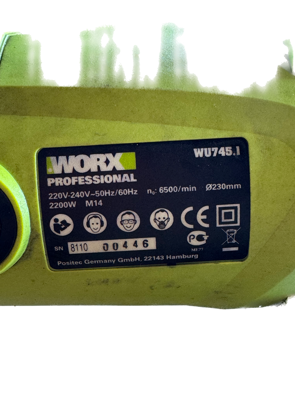 WORX Professional stor Vinkelsliber