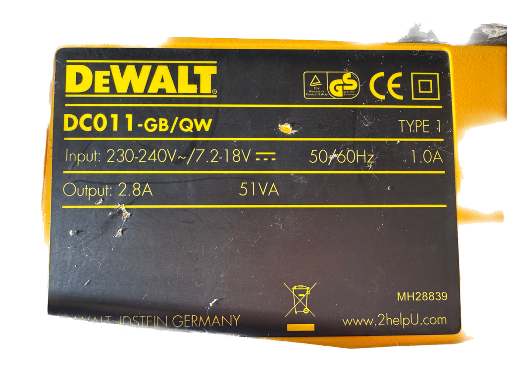Dewalt DC011 Radio