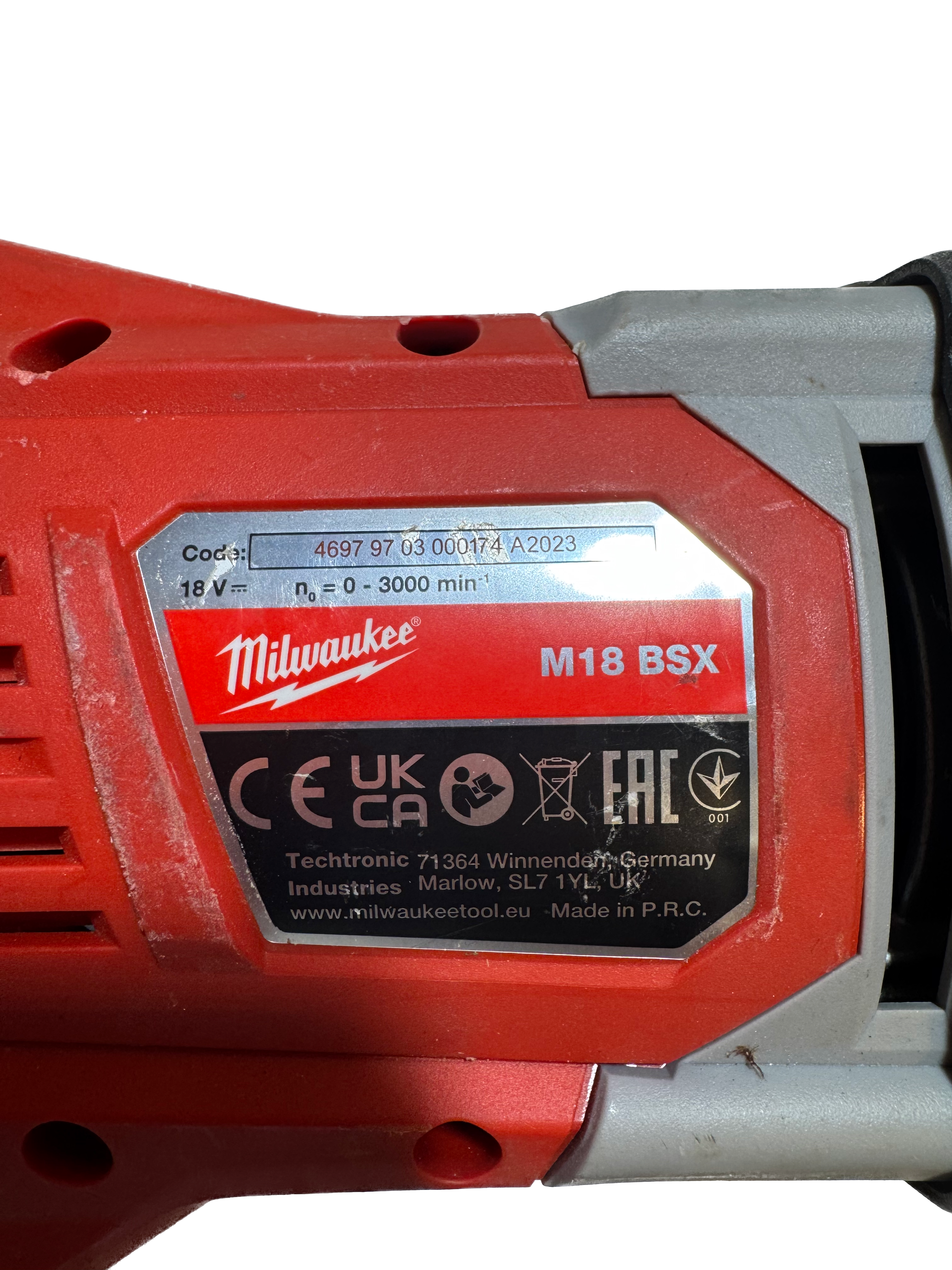Milwaukee M18 BSX Bajonetsav