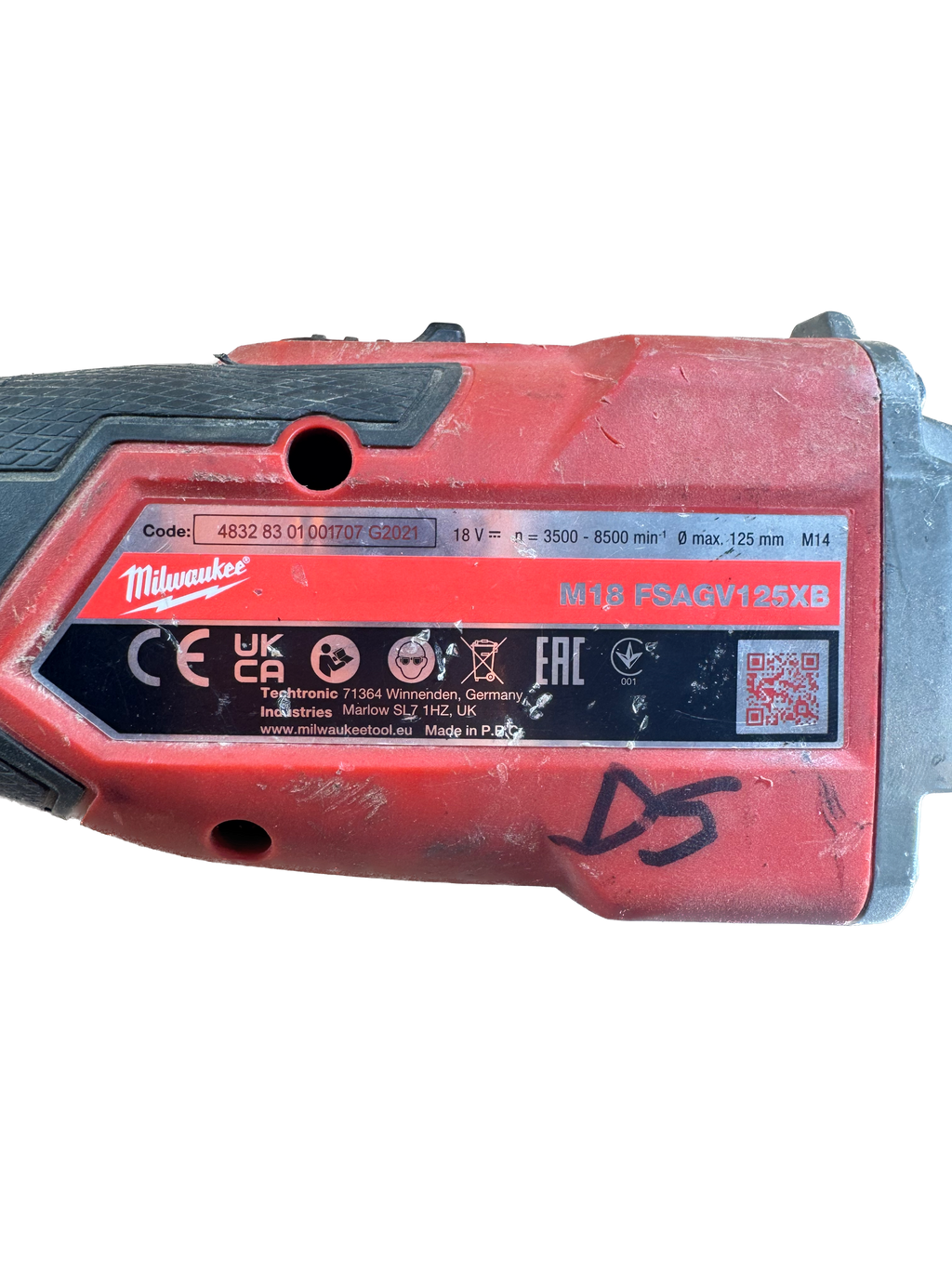 Milwaukee fuel M18 FSAGV125XB Vinkelsliber